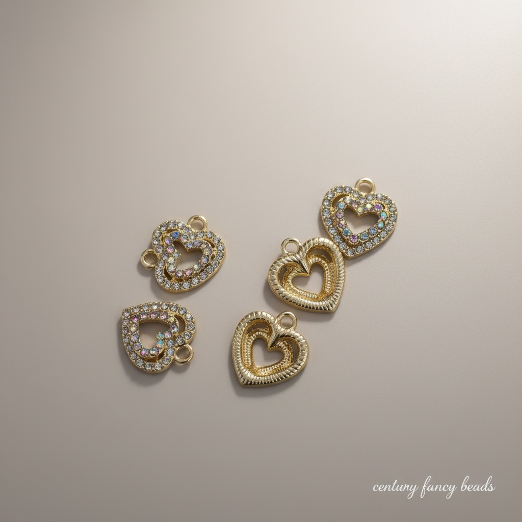 Premium Gold Polish Designer Charms