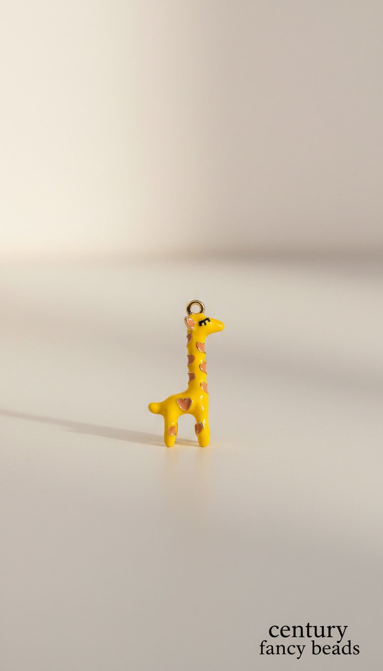 3D Stainless Steel Enamel Charms