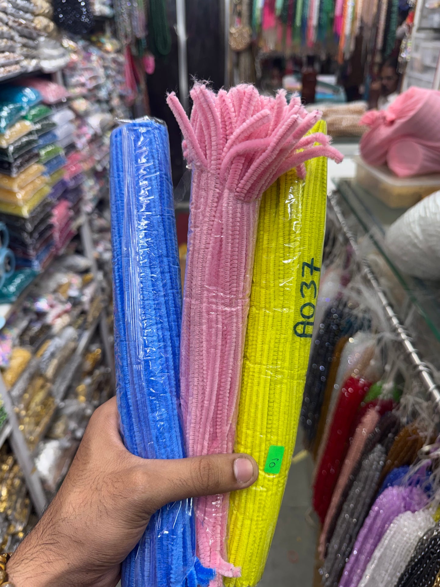 Clear Pipe Cleaners for Flower Making |