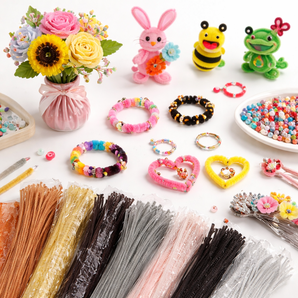Pipe Cleaners for Craft | Chenille Sticks Multicolour