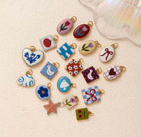 Enamel Charms