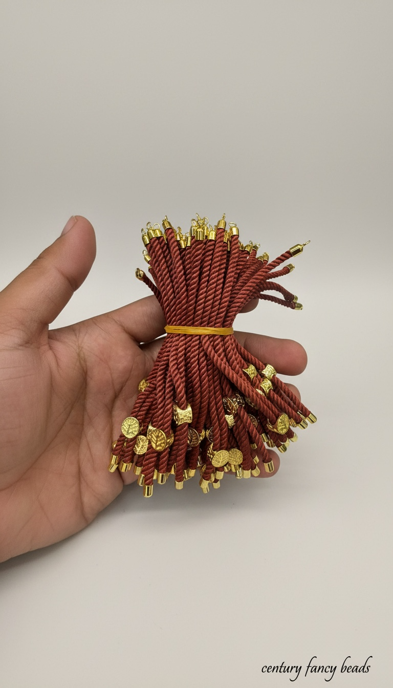 Adjustable Rakhi Thread for Pendant | Bracelet Thread |