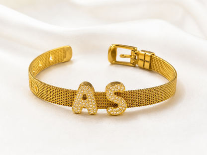 Premium Stainless Steel Mesh Bracelet Belt – Adjustable | Water Resistant | IMATATION JEWELLERY