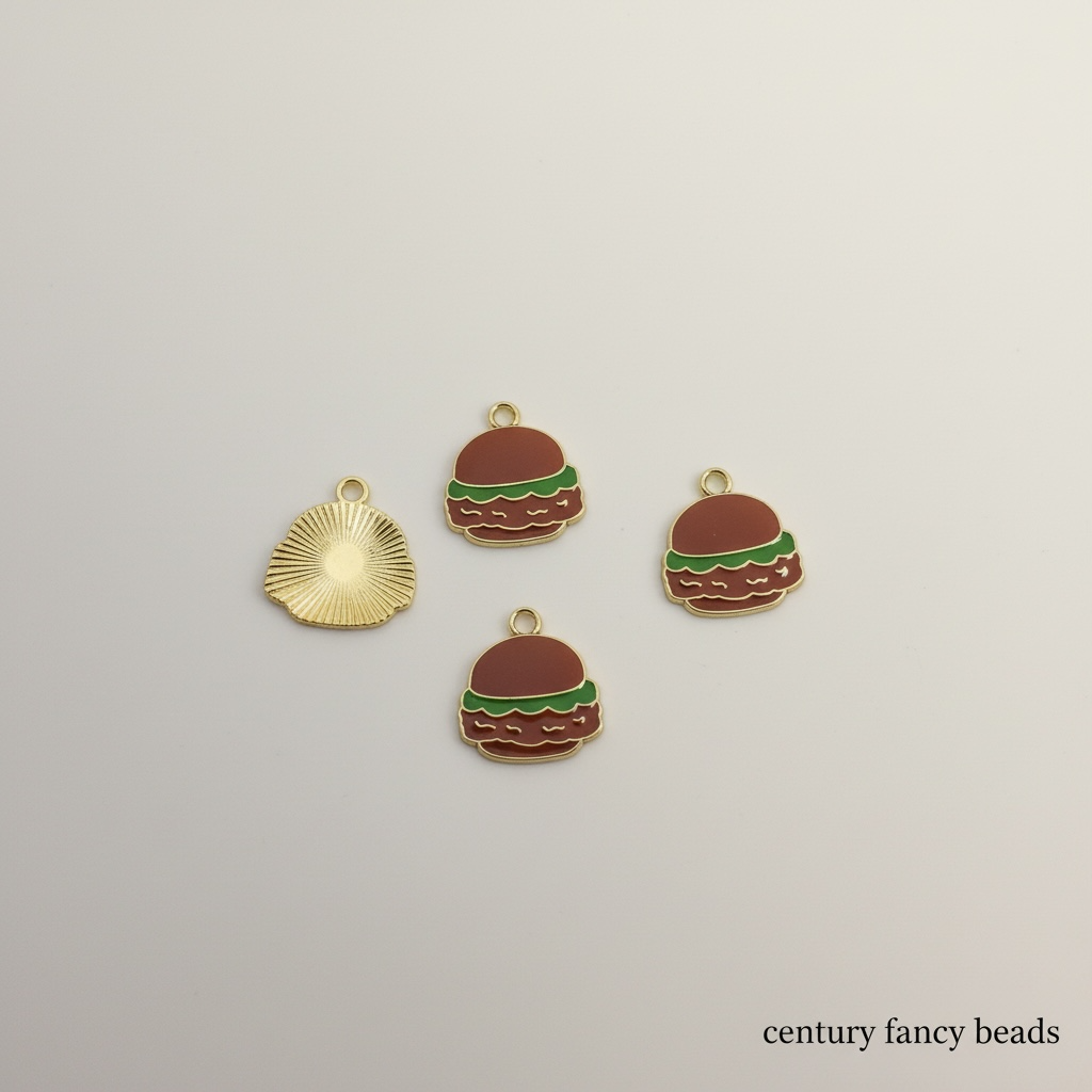 Cute Enamel Cartoon Charms