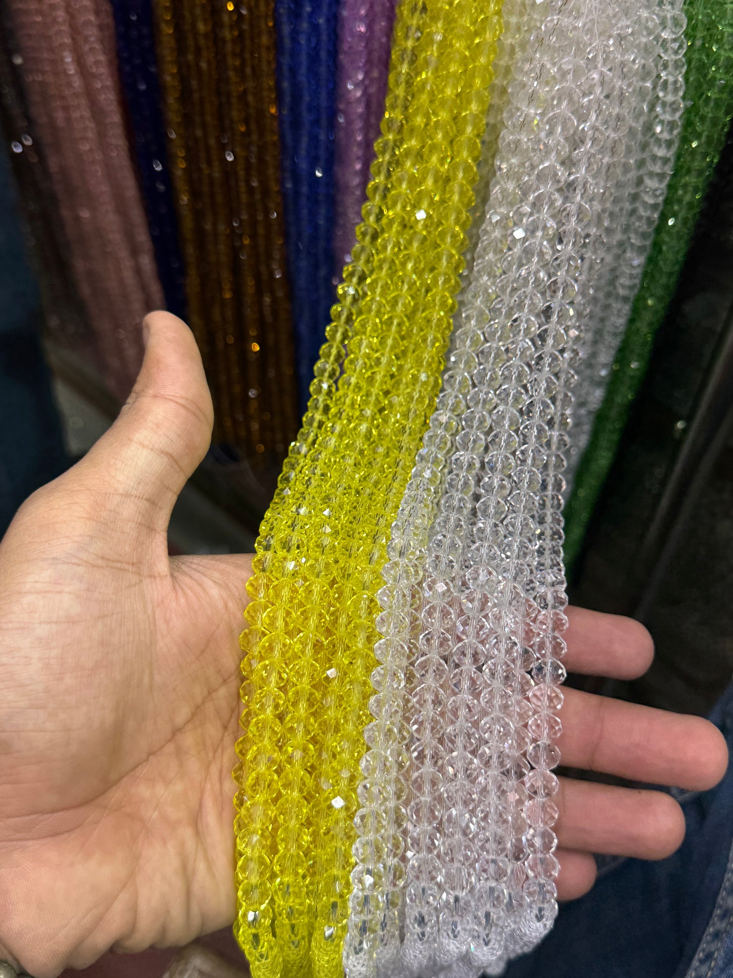 8mm Crystal Beads for Jewellery