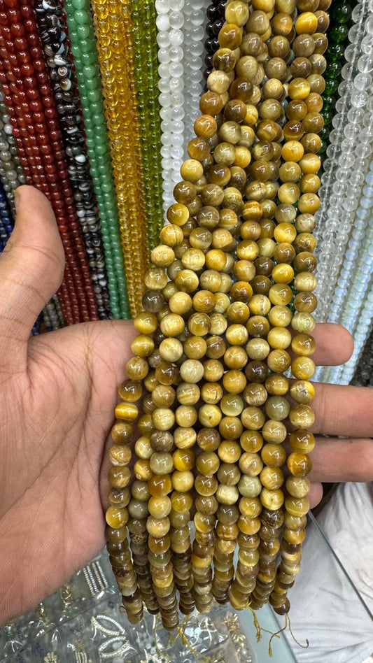 AAA Cat Eye Stone Beads (8mm)