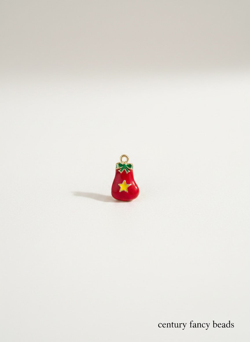 3D Stainless Steel Enamel Charms