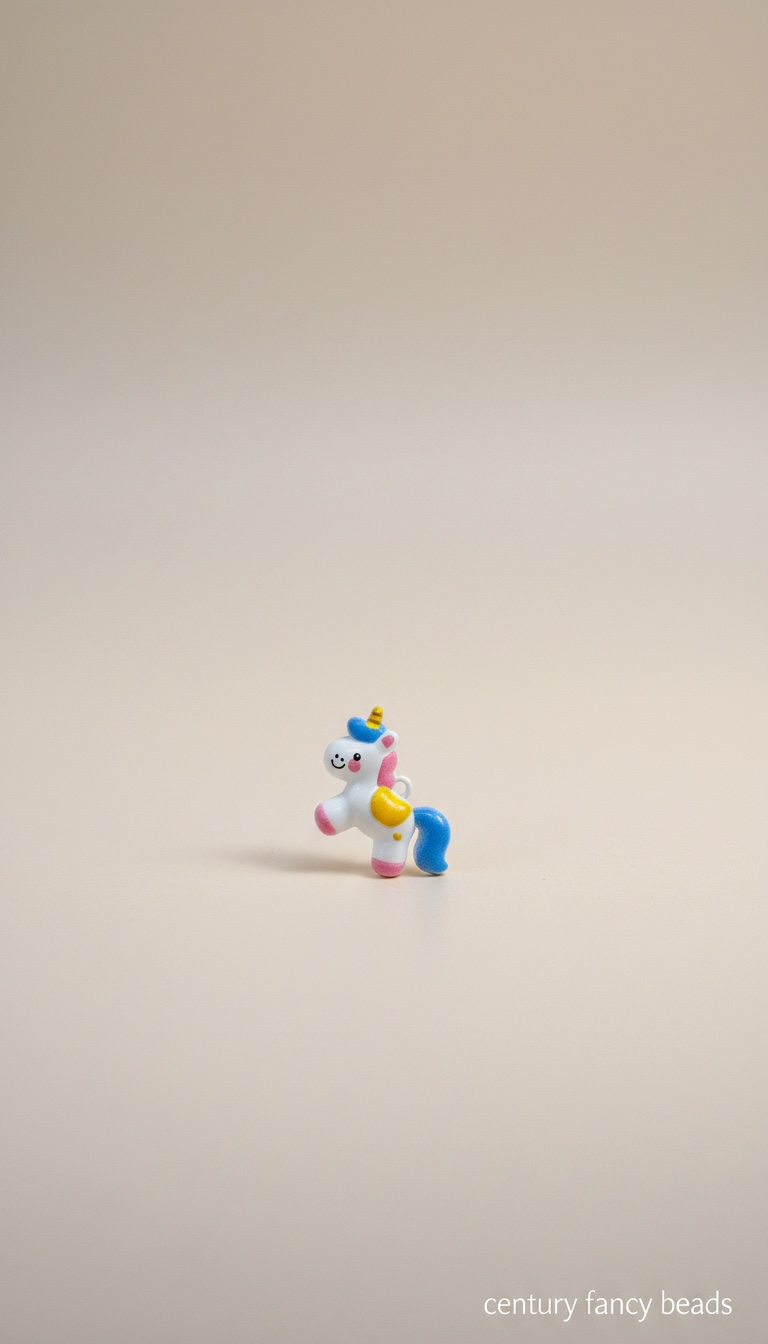 3D Stainless Steel Enamel Charms