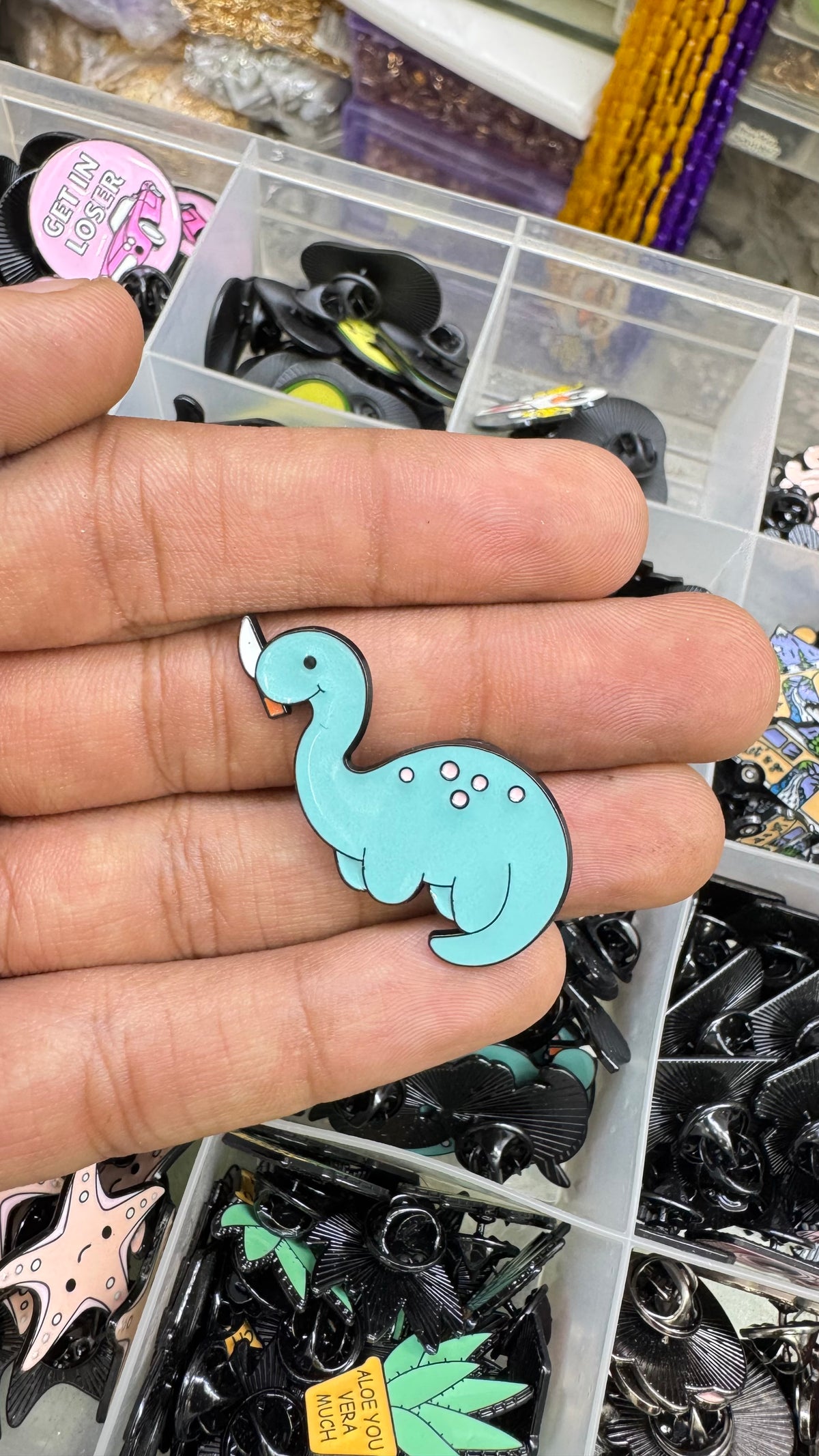 Cute 🦕 dinosaur Enamel Lapel Pin imatation jewellery
