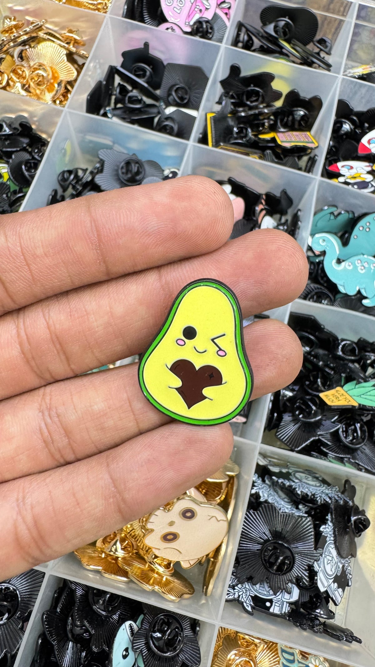 🥑 AVOCADO Enamel Lapel Pin imatation jewellery