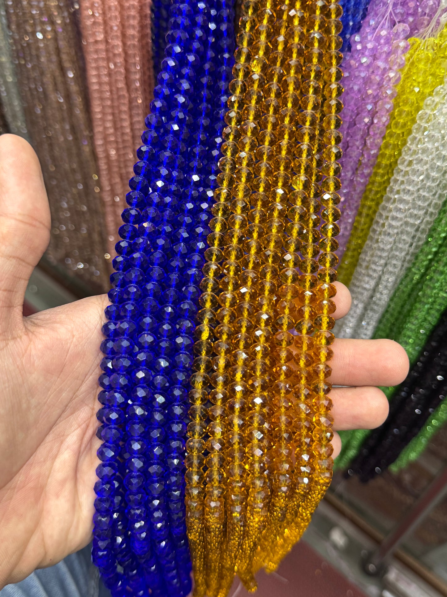 8mm Crystal Beads for Jewellery