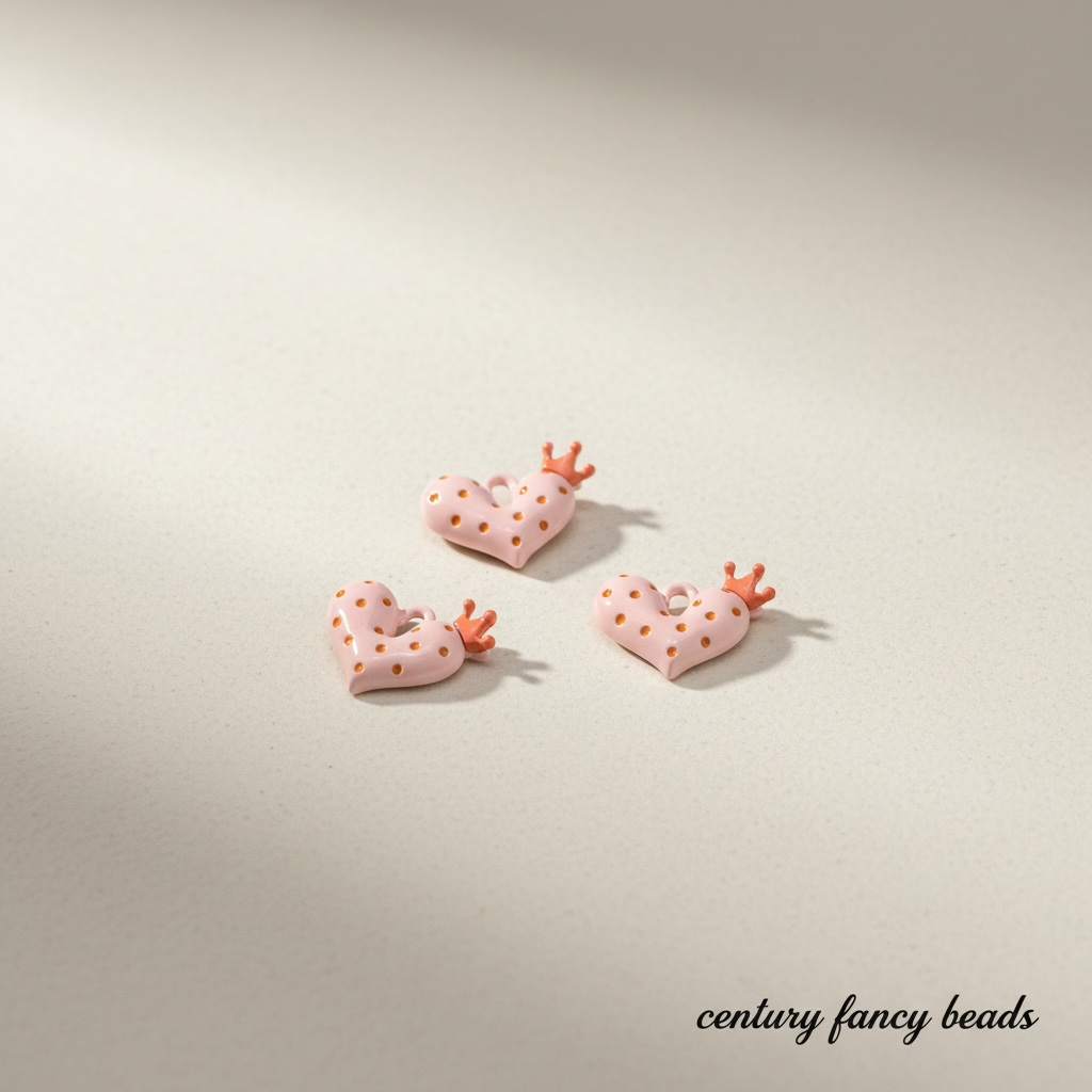 Stainless Steel 3D Designer Charms