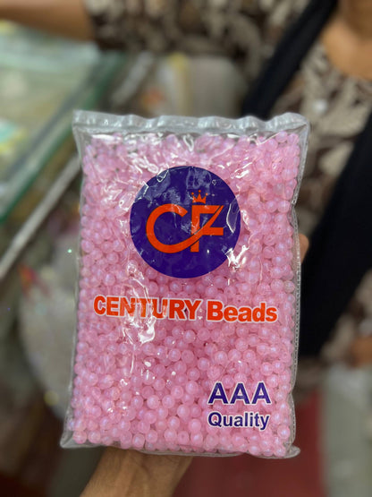 Pink – AAA Quality Craft Beads ( 500 gram )