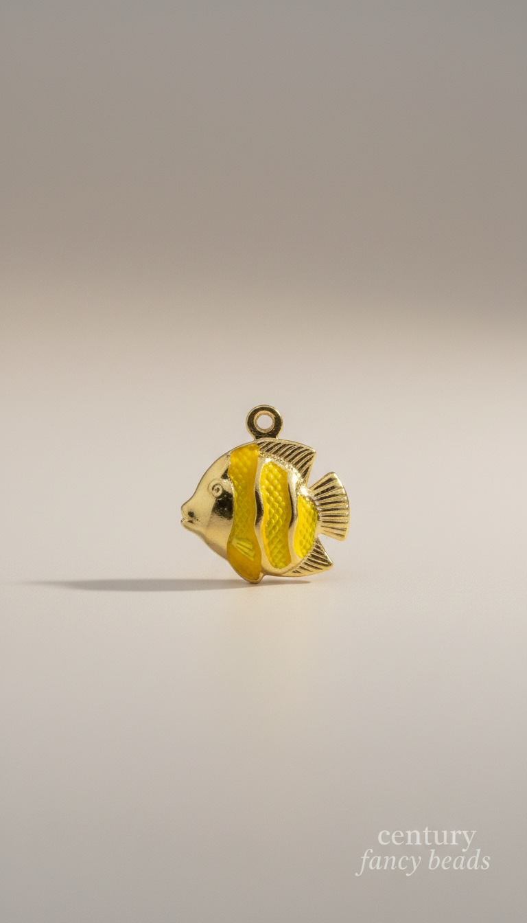 3D Stainless Steel Enamel Charms