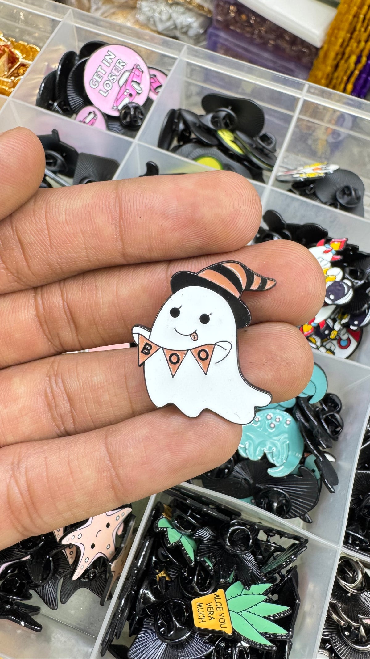 Cute Ghost 👻 Enamel Lapel Pin imatation jewellery