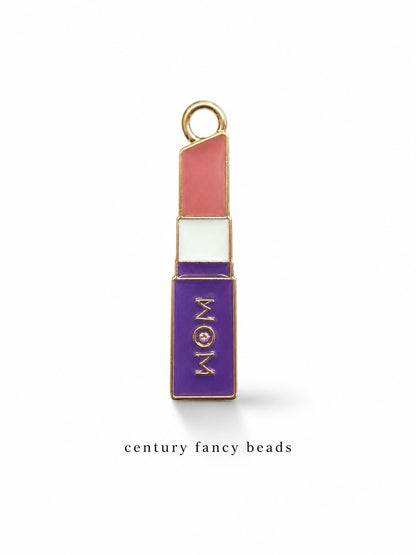 Purple lipstick enamel for Imitation Jewellery Making | Century Fancy Beads