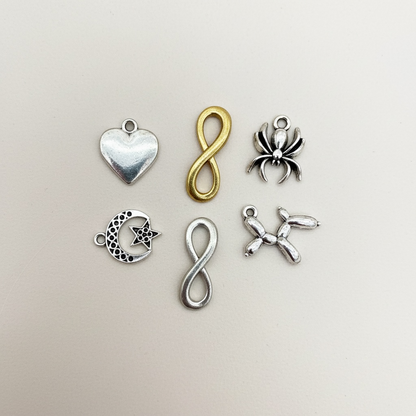 Designer Metal Charms for Jewellery Making