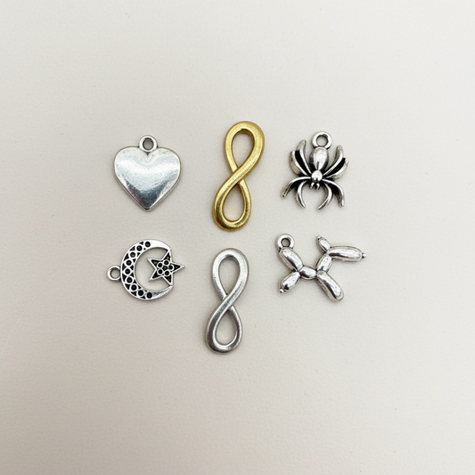 Designer Metal Charms for Jewellery Making