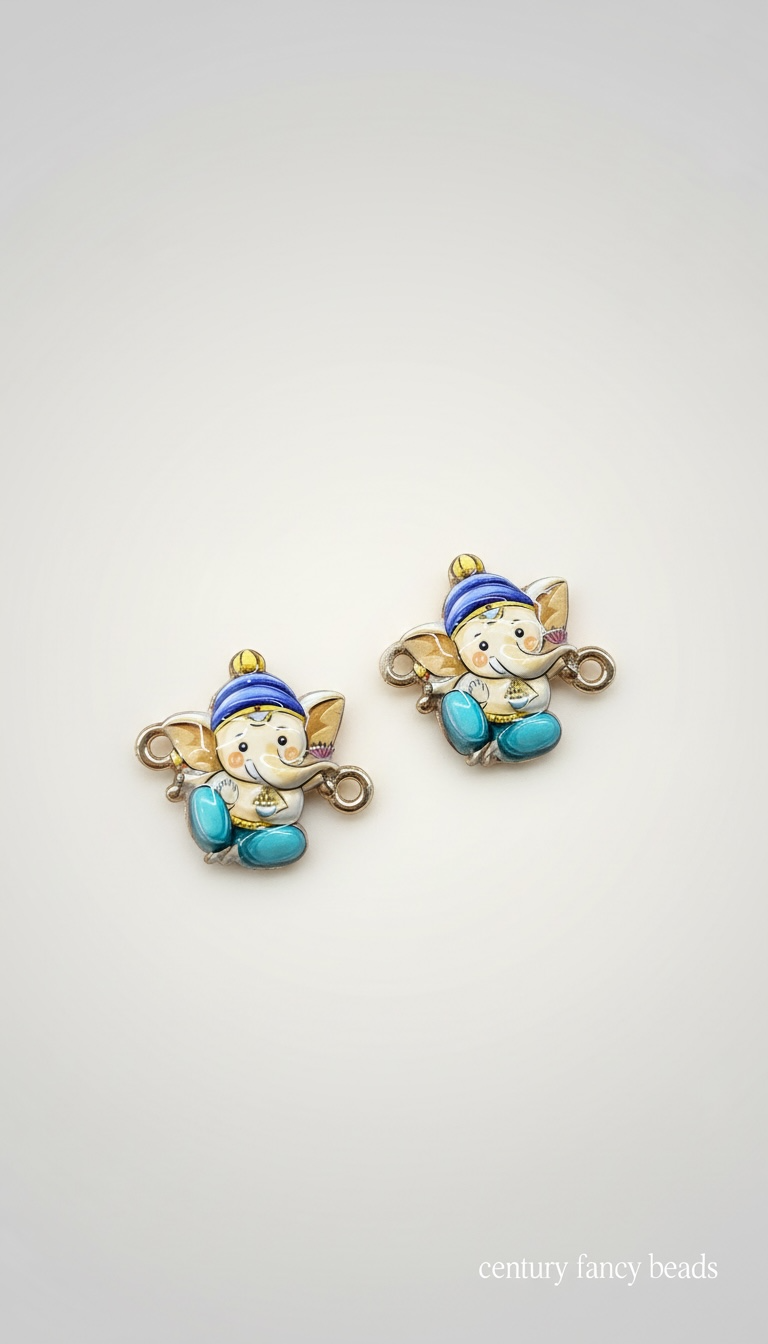 Double Loop  Charm | Rakhi Connector Charm