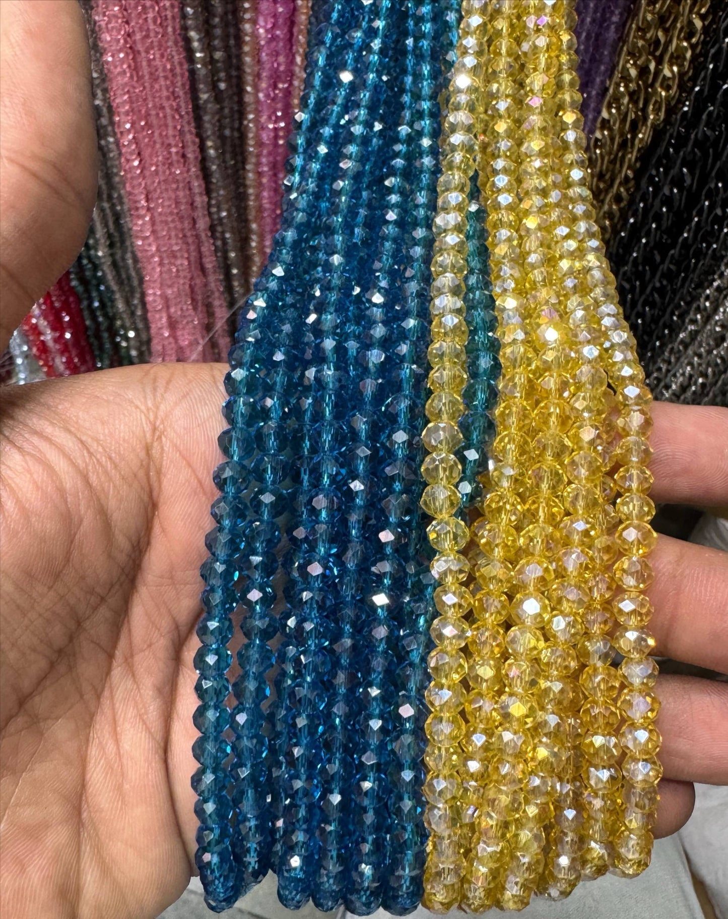 6mm Crystal Beads for Jewellery