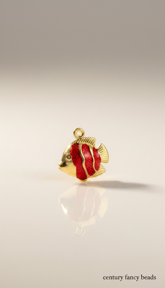 3D Stainless Steel Enamel Charms