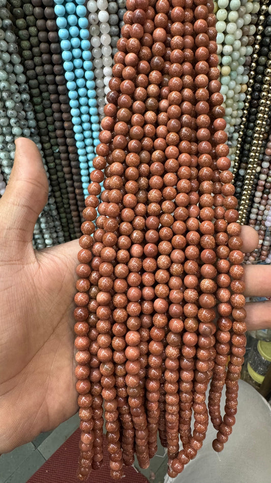 8mm Sandstone beads Natural Gem stone