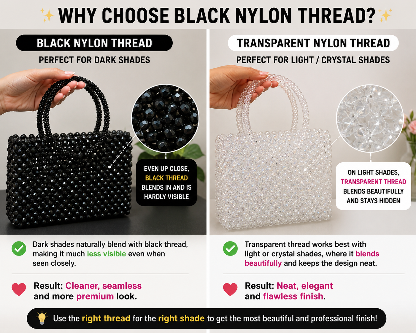 Purse Nylons thread