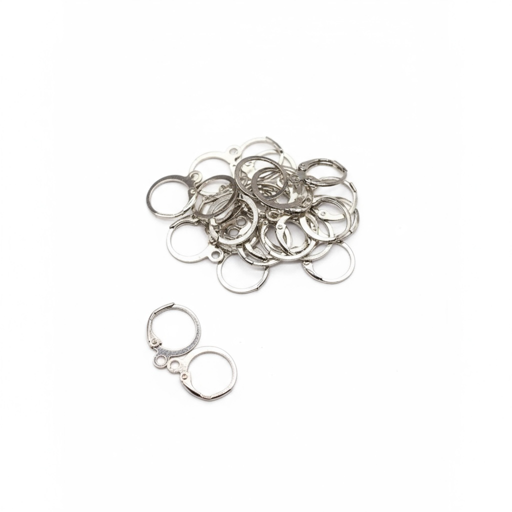 Round Hoop Earring Hooks