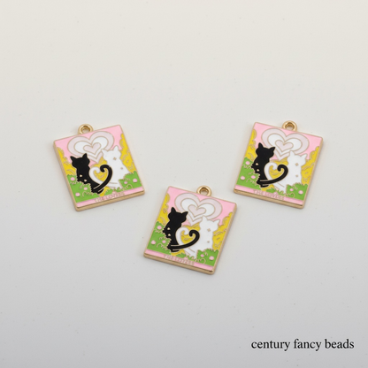 Premium Enamel Tarot Card Charms