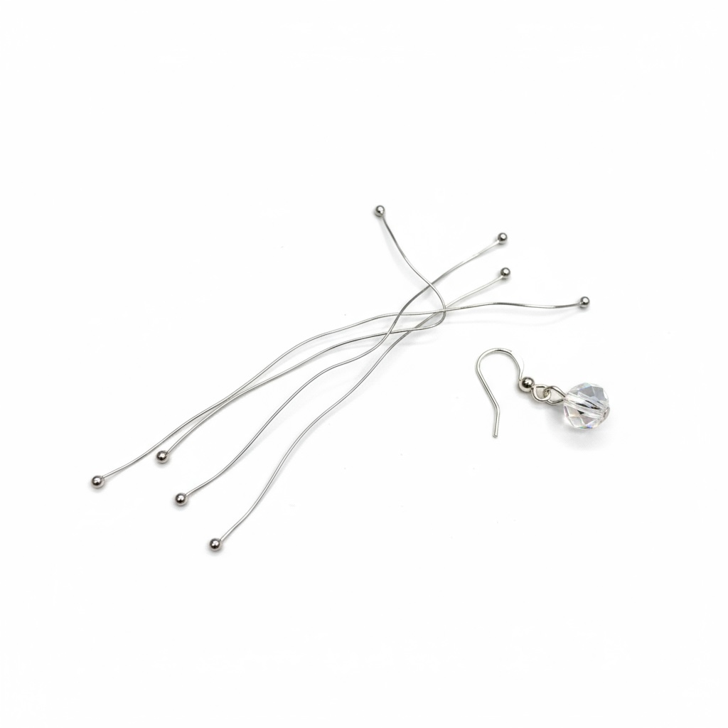 Gold & Silver Head Pins Ball End Wire for Jewelry Making – 25 Gram Pack