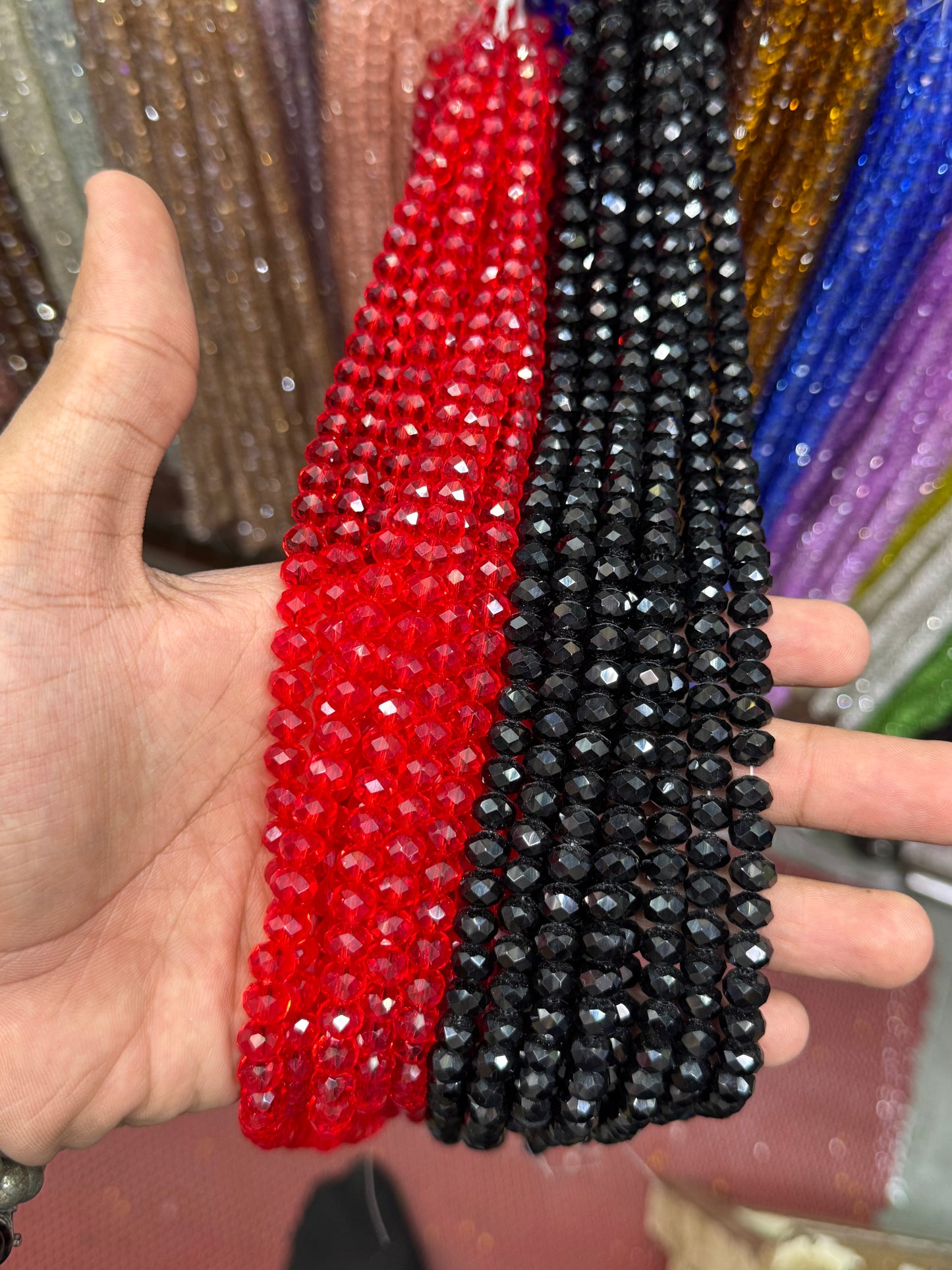 8mm Crystal Beads for Jewellery