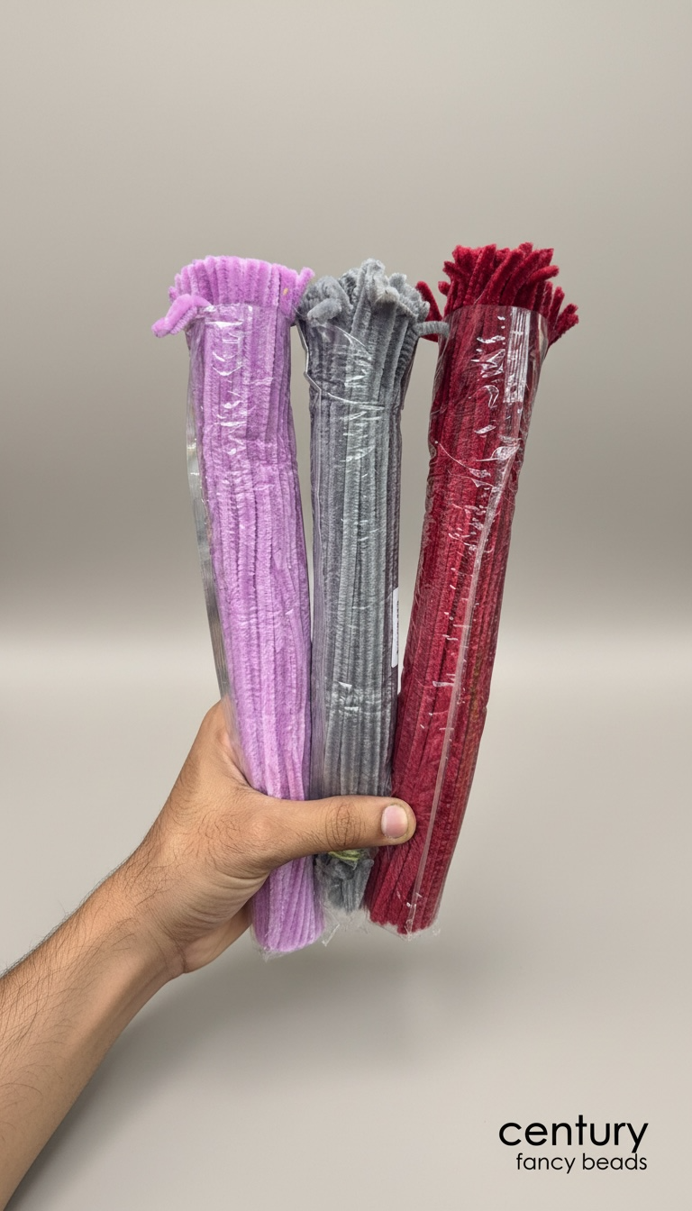 Clear Pipe Cleaners for Flower Making |