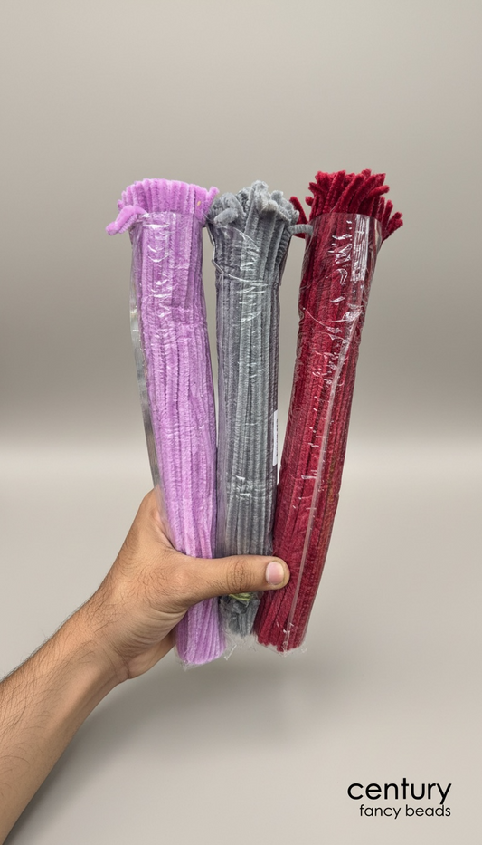 Clear Pipe Cleaners for Flower Making |