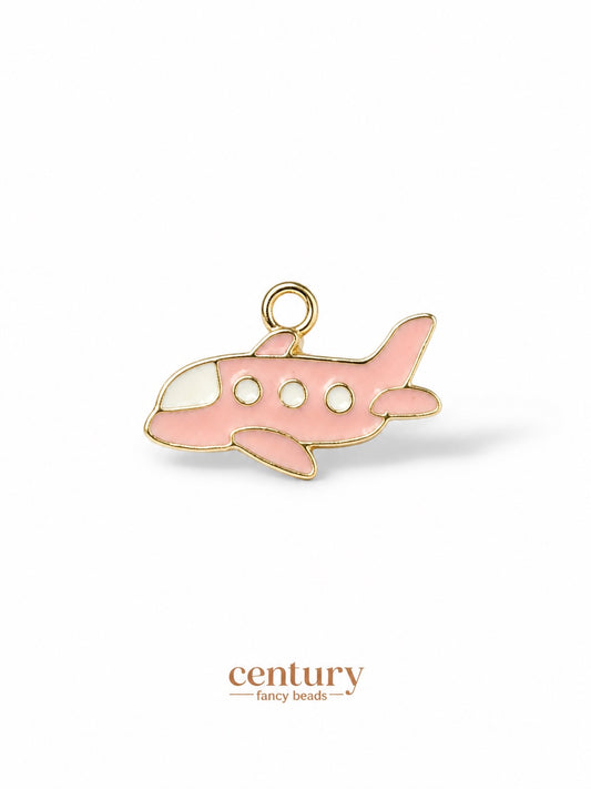 Aeroplane charm for Imitation Jewellery Making | Century Fancy Beads