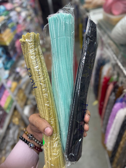 Clear Pipe Cleaners for Flower Making |