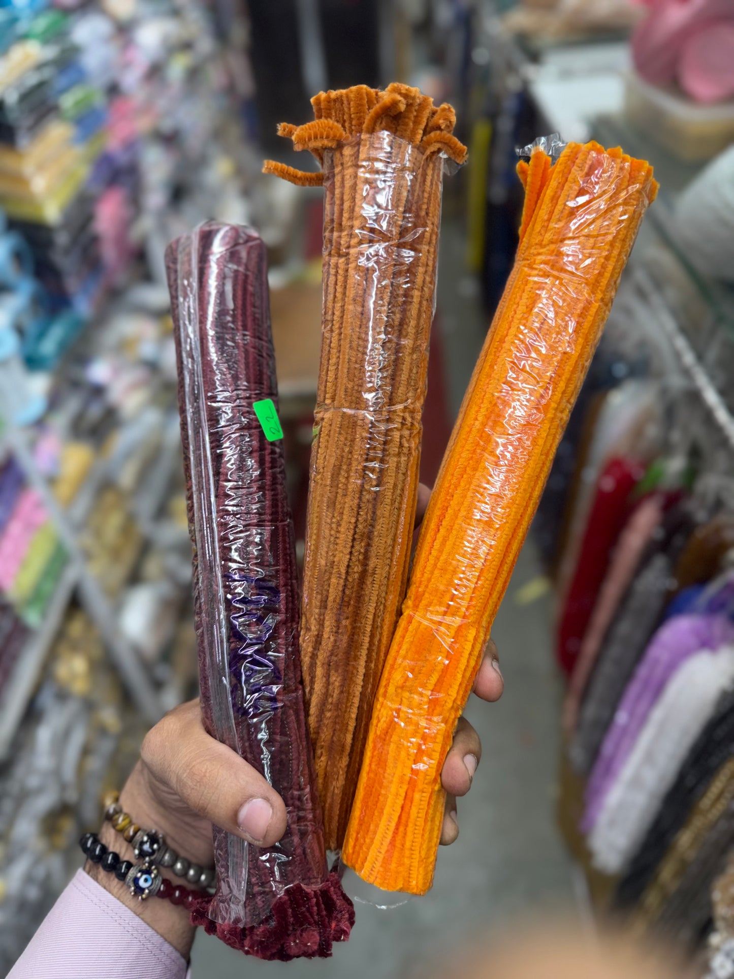 Clear Pipe Cleaners for Flower Making |