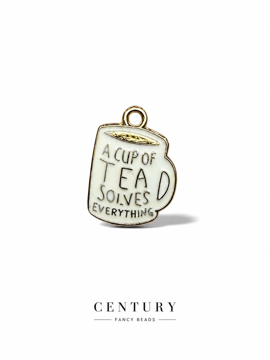 Cup of Tea charm for Imitation Jewellery Making | Century Fancy Beads