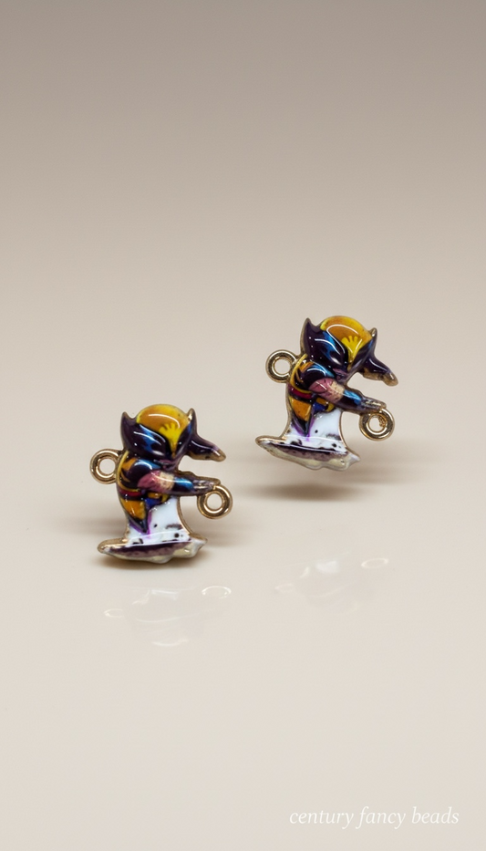Double Loop  Charm | Rakhi Connector Charm