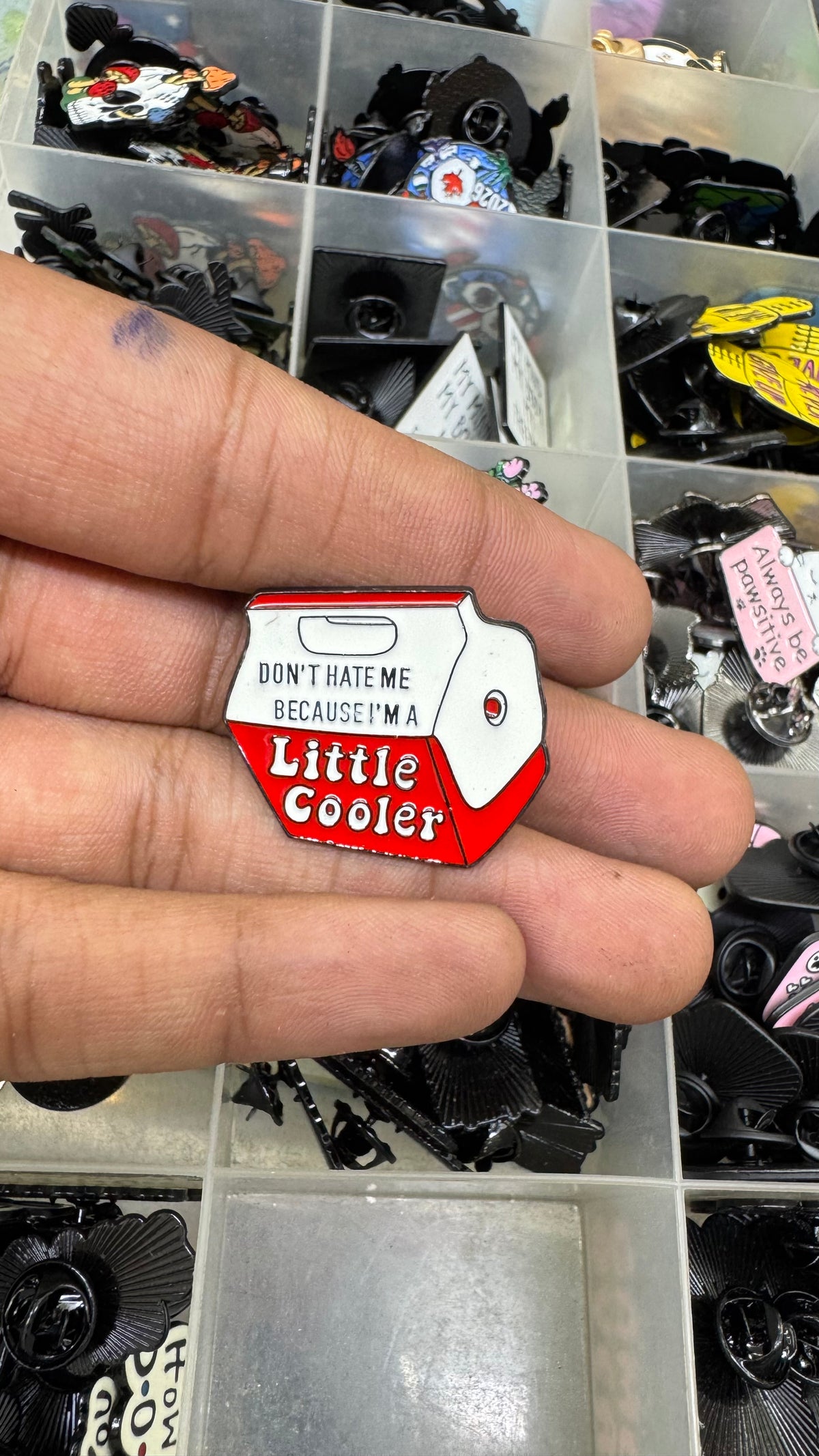 SELF LOVE Brooch Pin for imatation jewellery