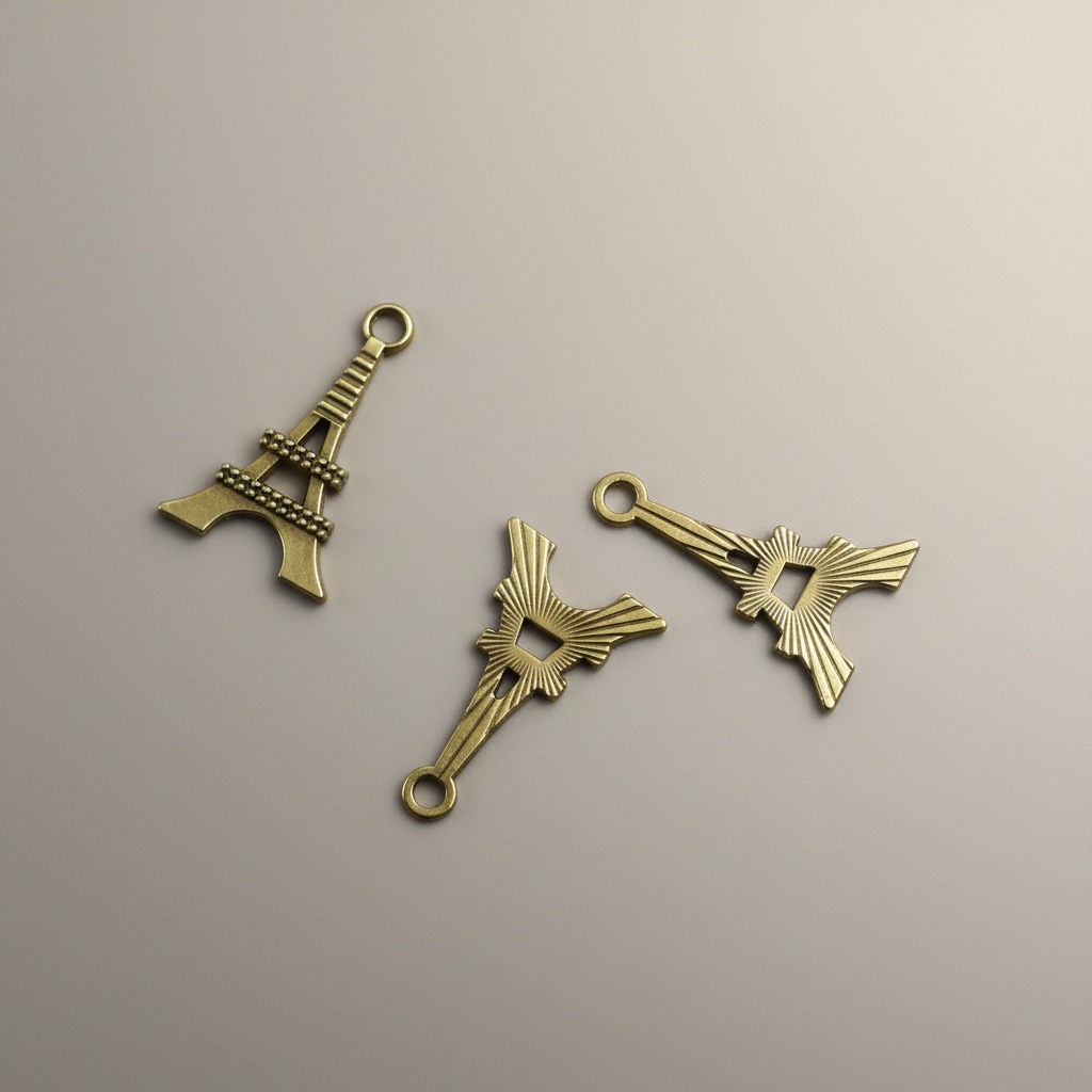 Premium Gold Polish Designer Charms
