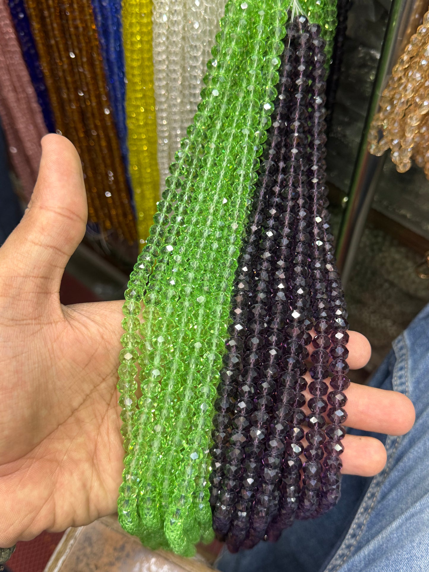 8mm Crystal Beads for Jewellery