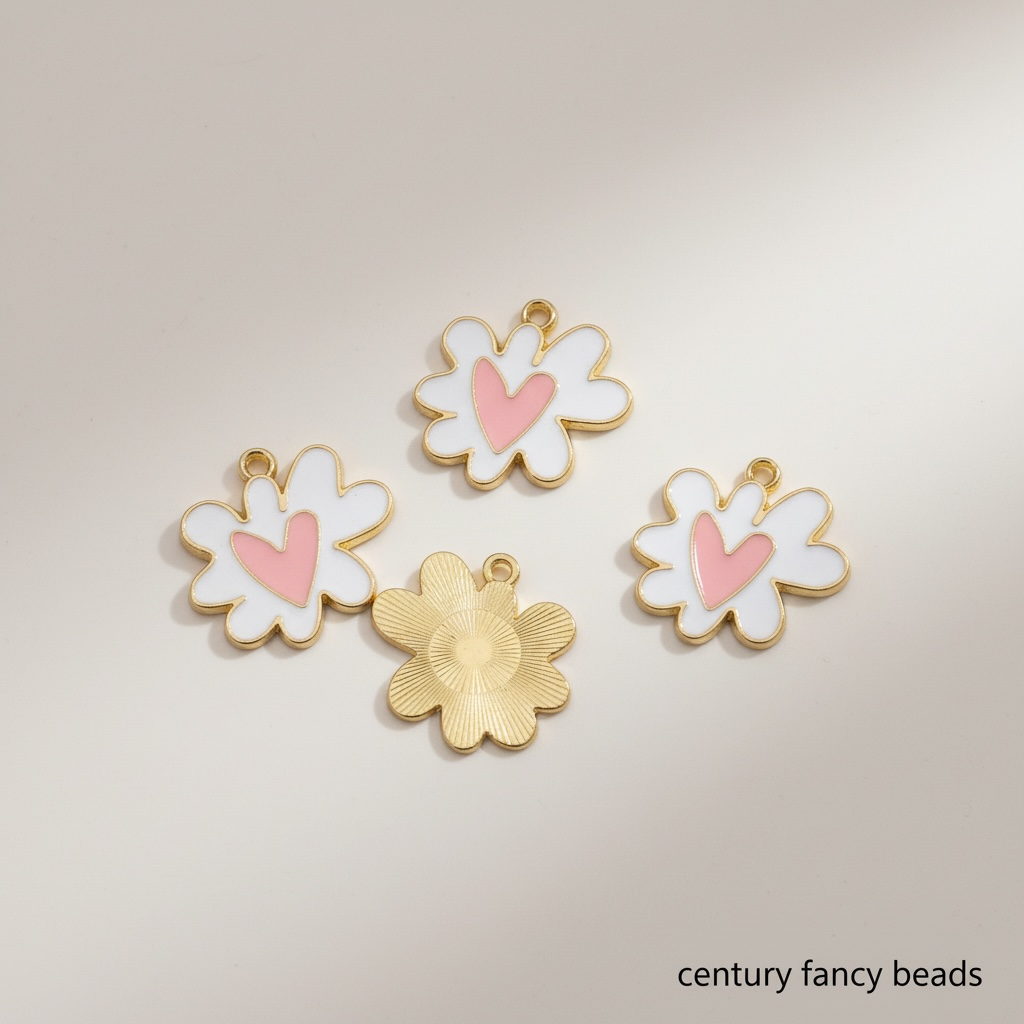 Cute Enamel Headphone & Cartoon Charms