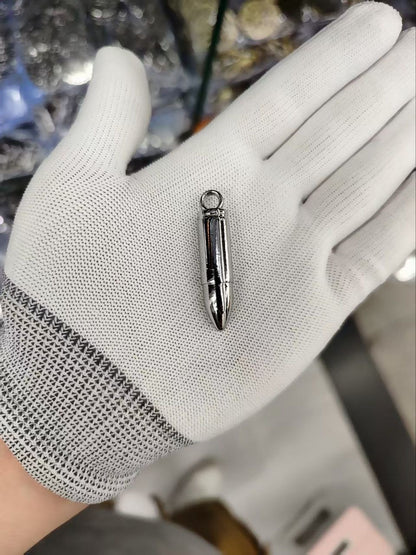 Premium bullet  Shape Metal Pendant for Jewellery & Keychains |