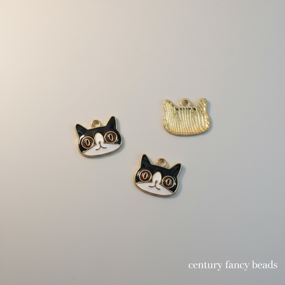 Cute Enamel Headphone & Cartoon Charms