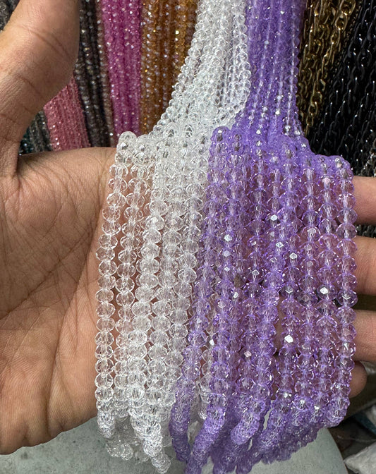 6mm Crystal Beads for Jewellery
