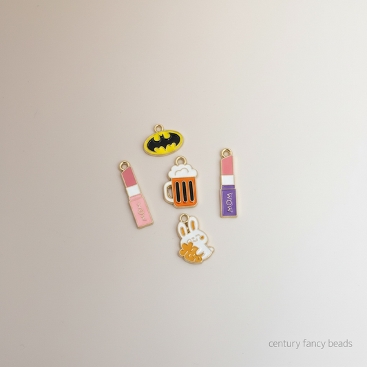 Trendy Enamel Mix Charm