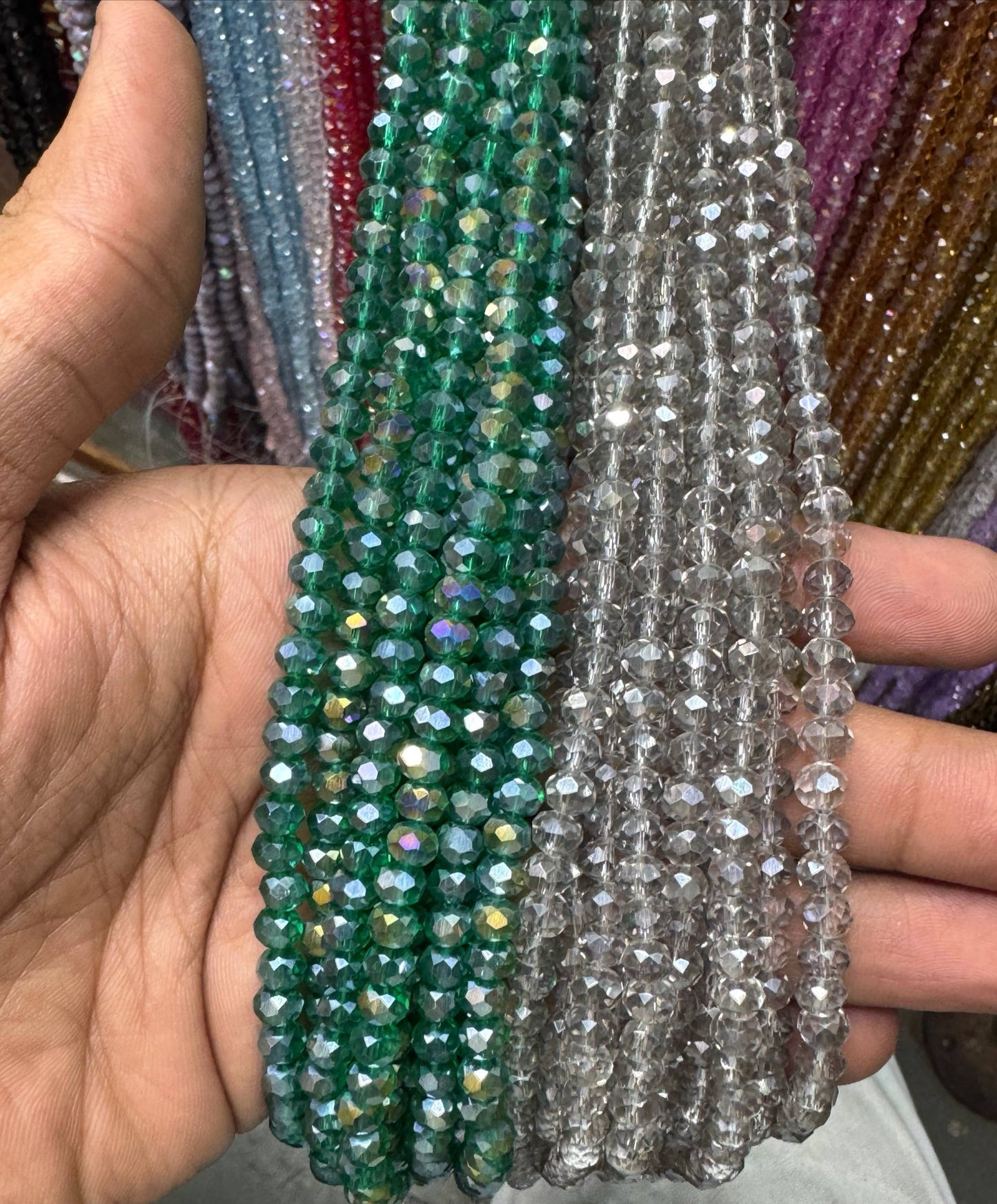 6mm Crystal Beads for Jewellery