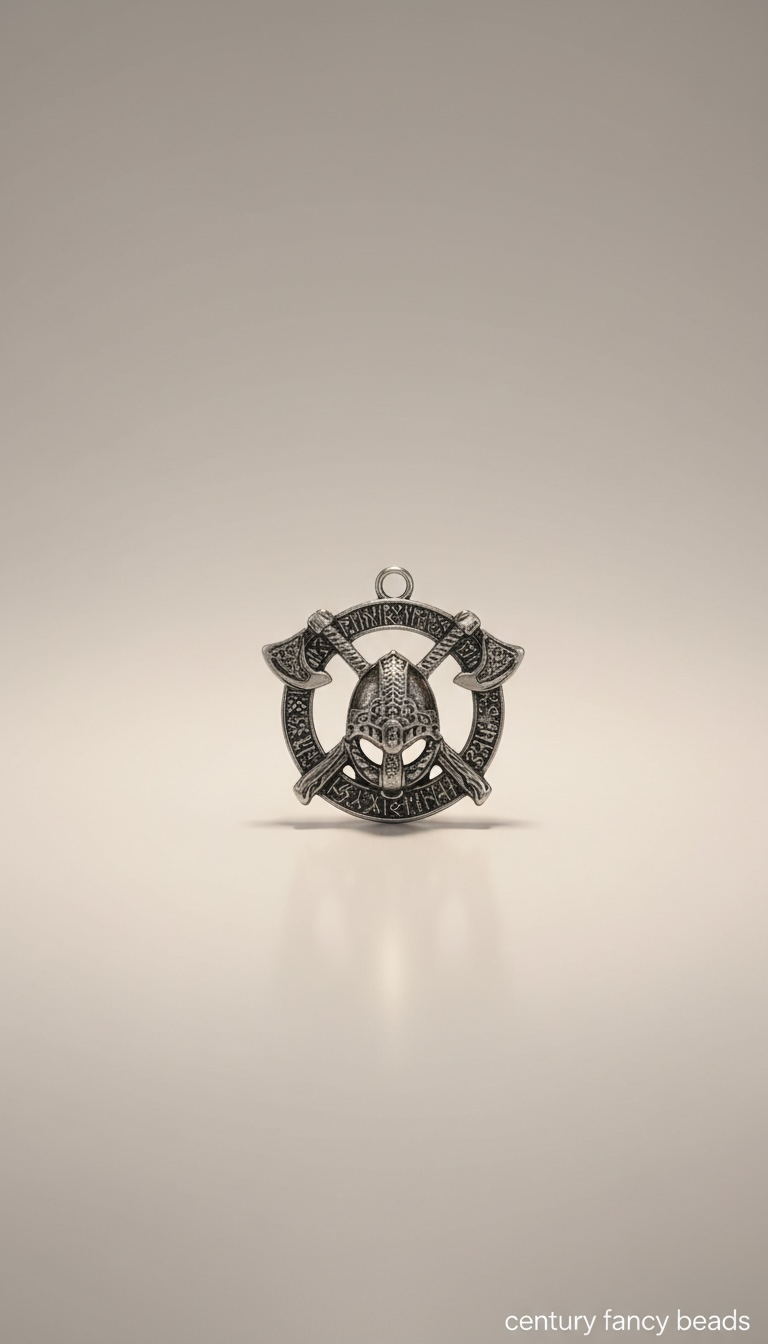 Premium legendary Warrior Shape Metal Pendant for Jewellery & Keychains |