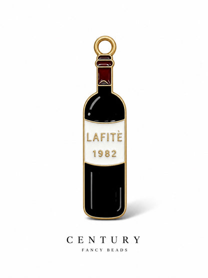 Wine bottle charm for Imitation Jewellery Making | Century Fancy Beads