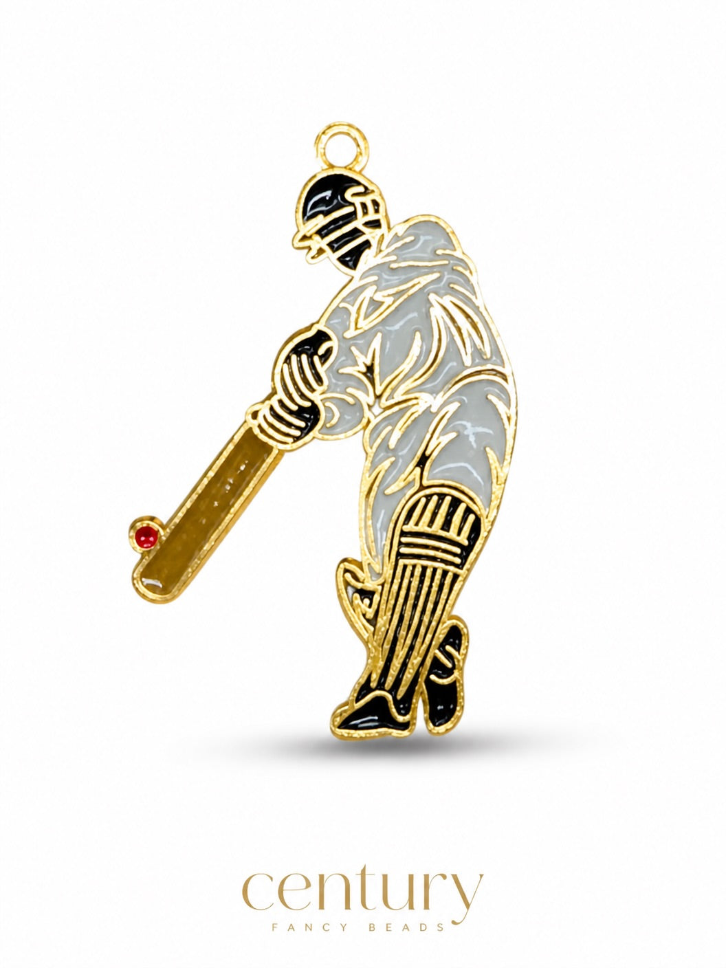 Cricketer for Imitation Jewellery Making | Century Fancy Beads